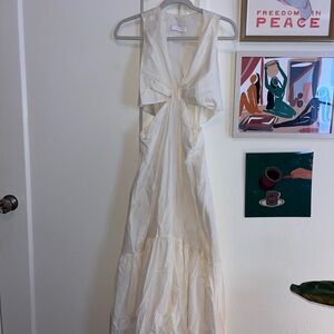 Mango Sleeveless Dress with side cut outs